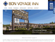 Tablet Screenshot of bonvoyageinn.ca